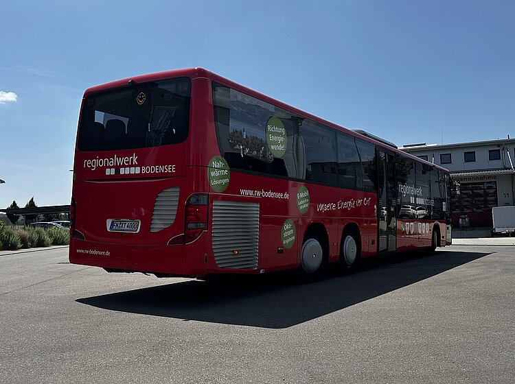 Bus Folierung Regionalwerk Bodensee