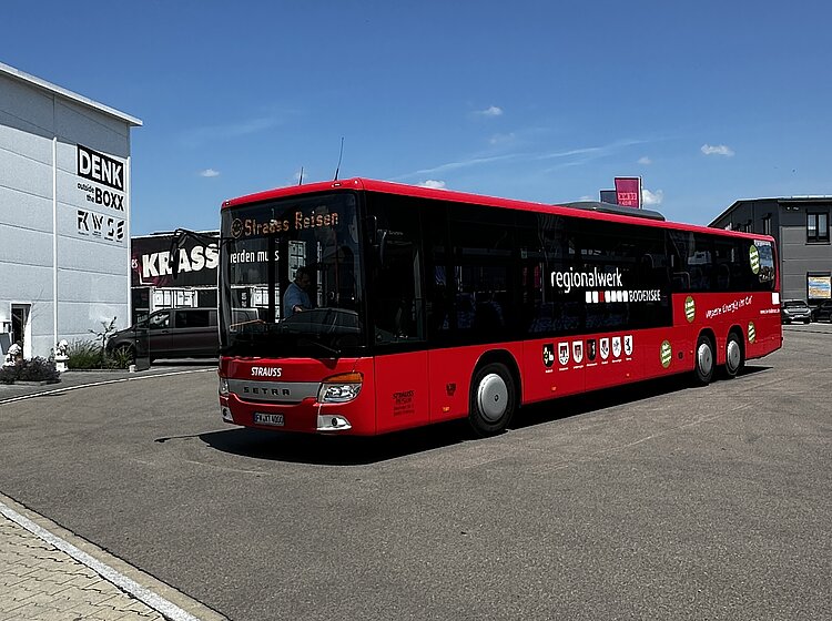 Bus Folierung Regionalwerk Bodensee