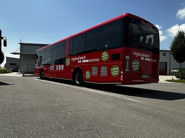 Bus Folierung Regionalwerk Bodensee